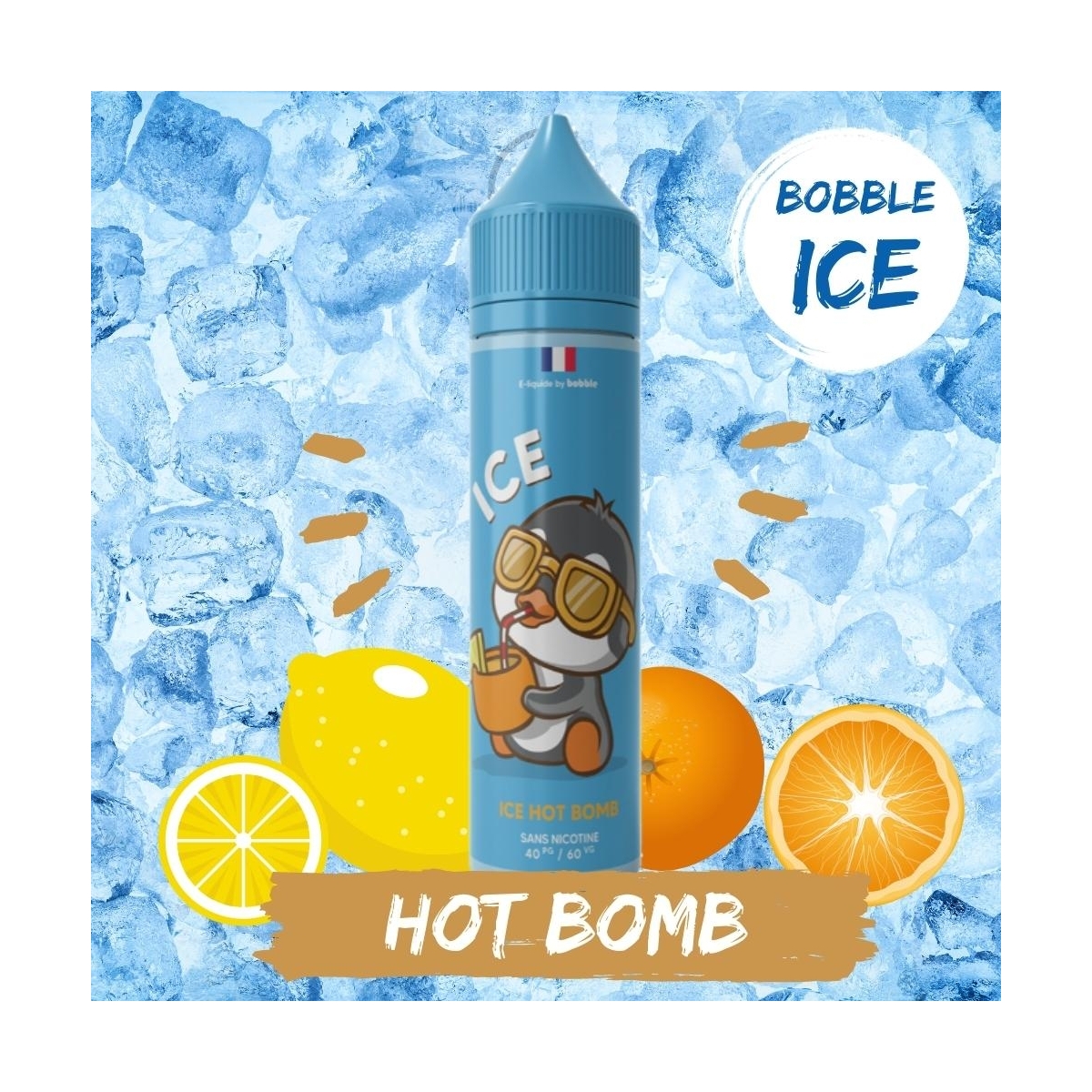 ICE HOT BOMB 10ML-40ML - BOBBLE