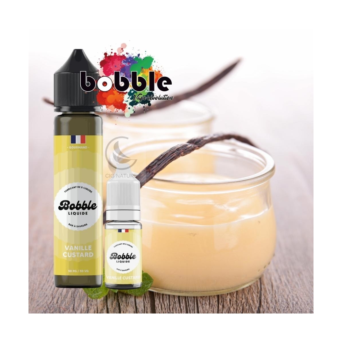 VANILLE CUSTARD 10ML-40ML - BOBBLE